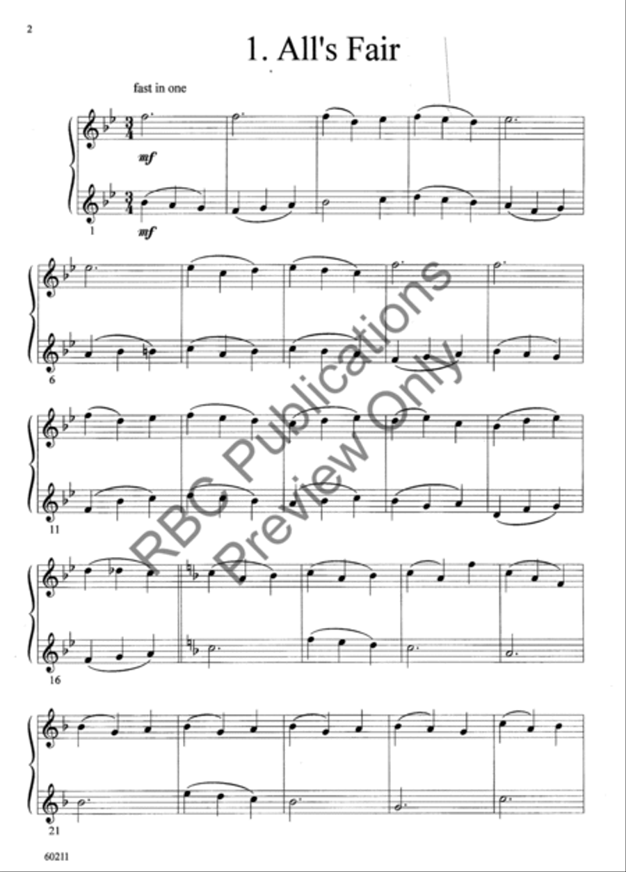 Clarinet Duets Vol 1 Choir scores gallery preview page 5