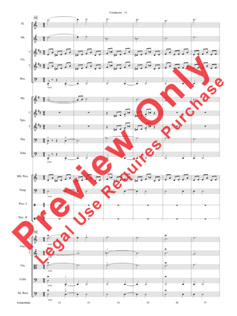 Battle of the Heroes (from Star Wars: Episode III Revenge of the Sith) Full Orchestra scores gallery preview page 41