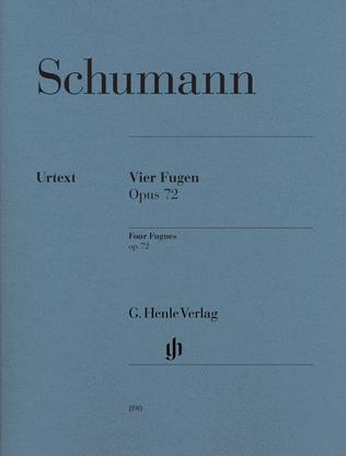 Book cover for Four Fugues, Op. 72