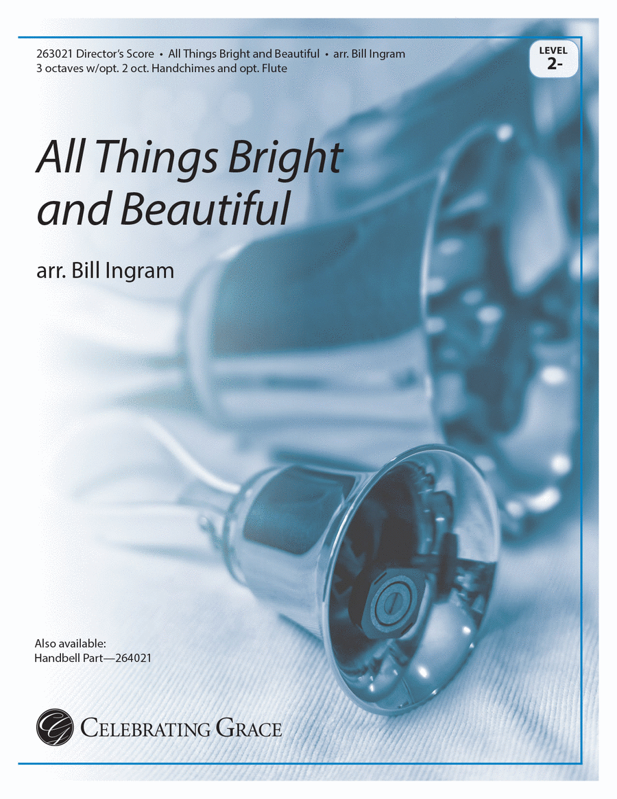 All Things Bright and Beautiful (Director's Score) Handbell Choir scores gallery preview page 1