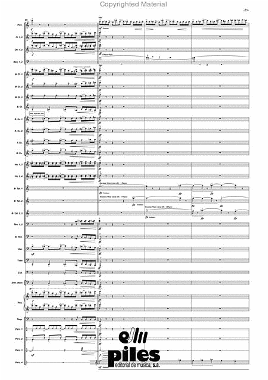 Duende Duende Concert Band scores gallery preview page 56