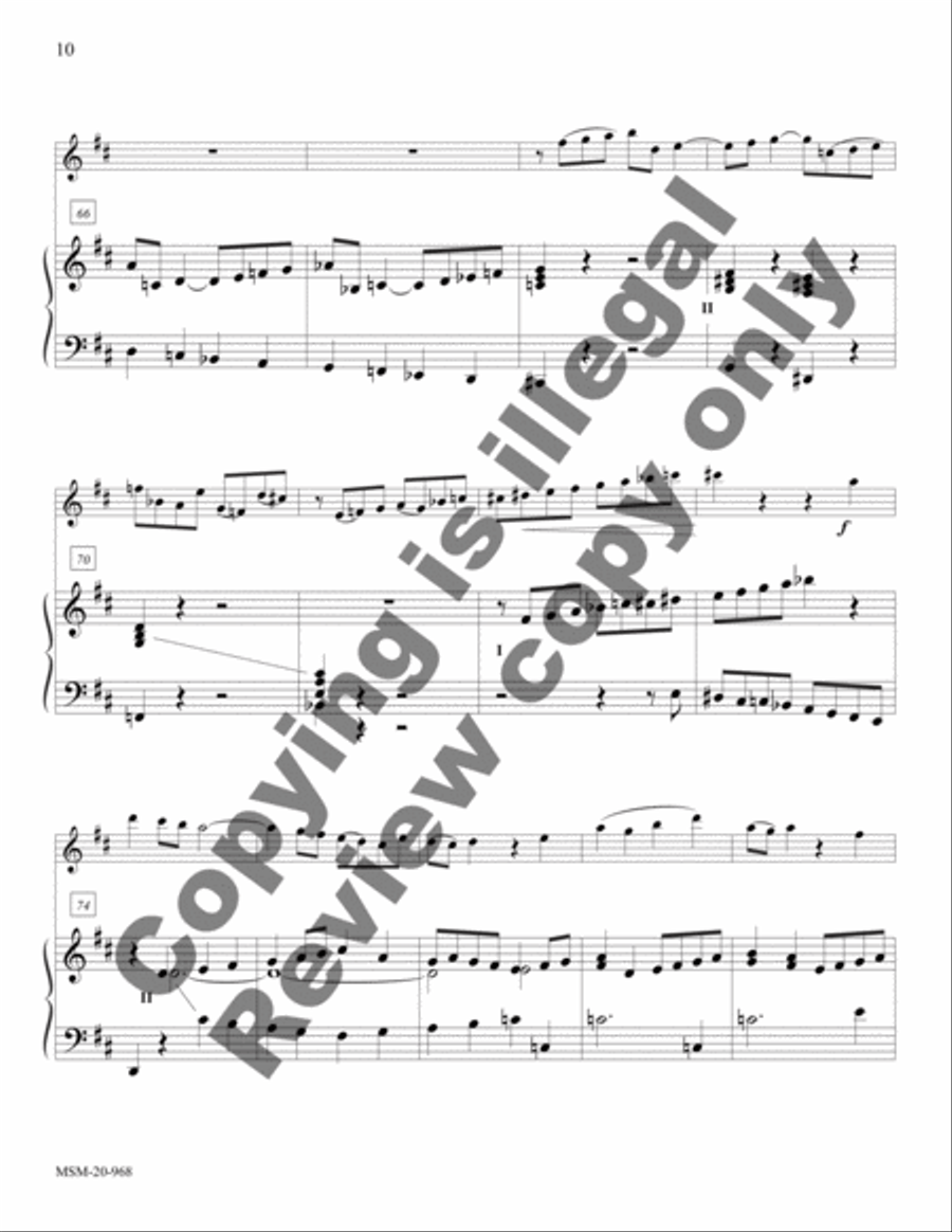 Suite in Classical Style Flute scores gallery preview page 5