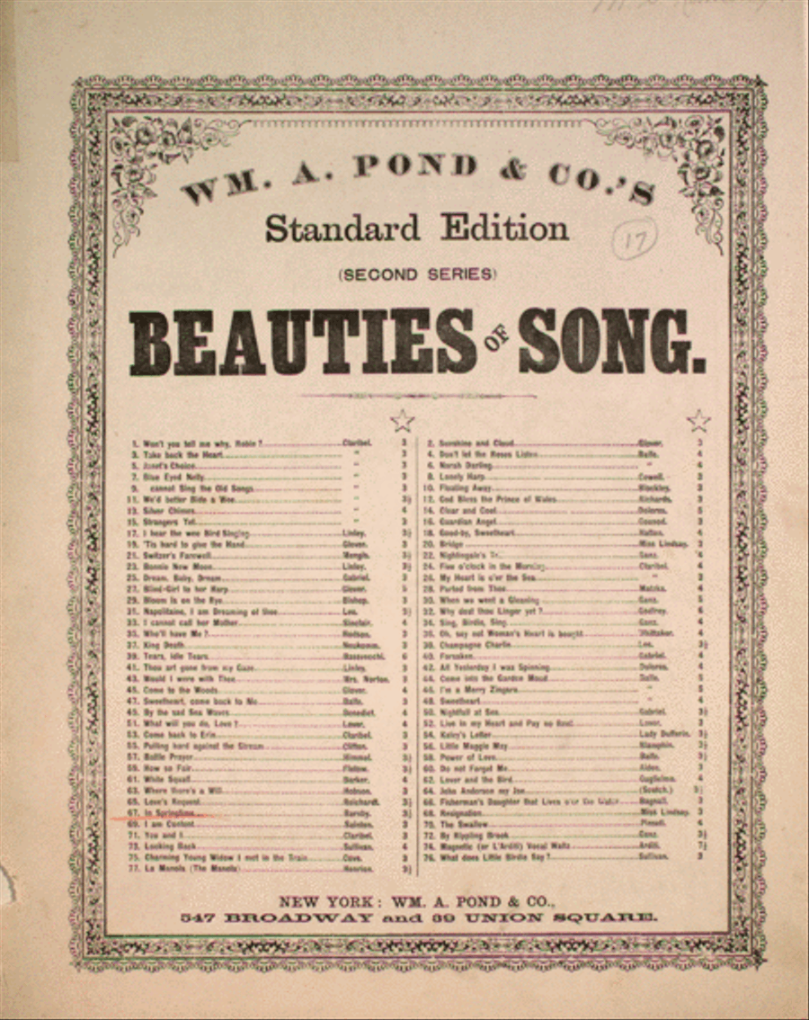 In Springtime Voice scores gallery preview page 1