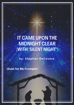 It Came Upon The Midnight Clear (with "Silent Night") (Duet for Bb-Trumpet)