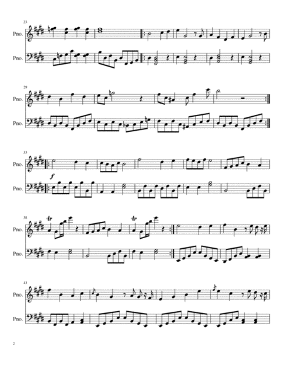 Classical Piano Piece No. 2