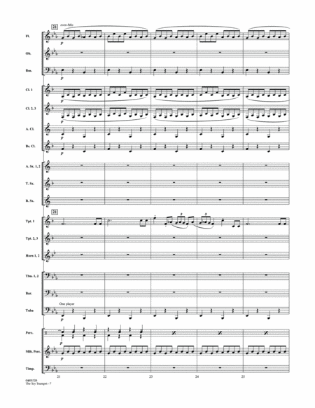 Toy Trumpet (Trumpet Solo & Section Feature) - Full Score