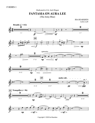 Fantasia on Aura Lee: 1st F Horn