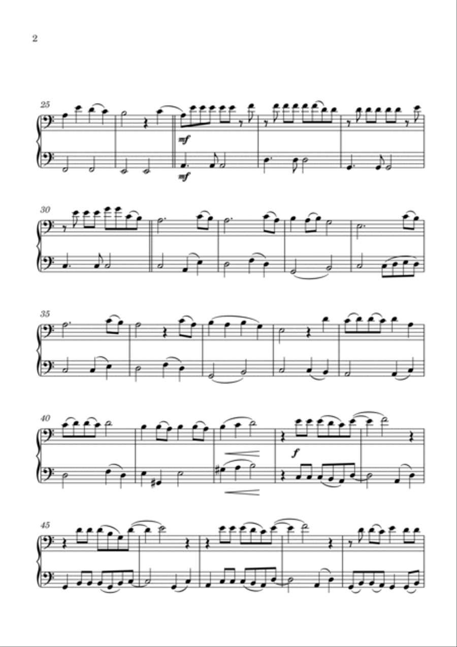 Flowers Woodwind Duet scores gallery preview page 2