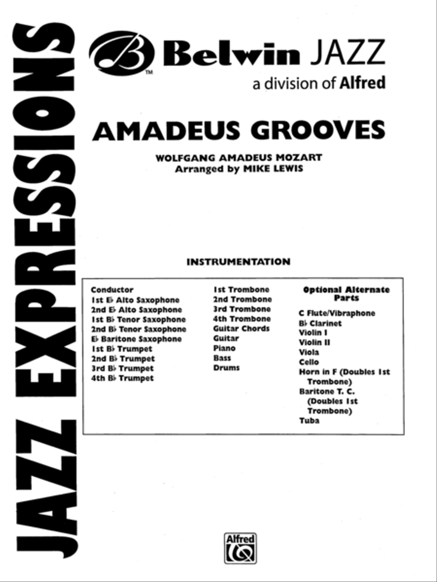 Amadeus Grooves Jazz Ensemble scores gallery preview page 2