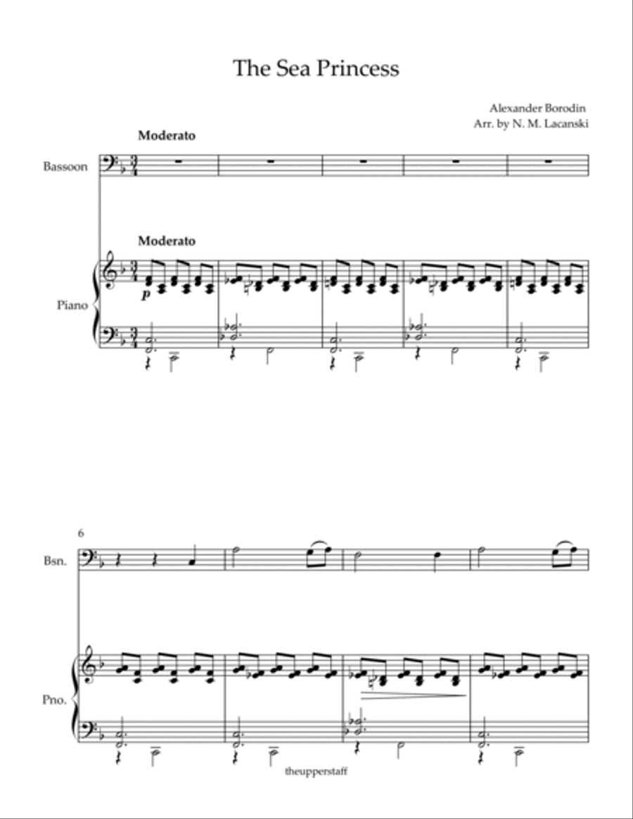 The Sea Princess Bassoon scores gallery preview page 2