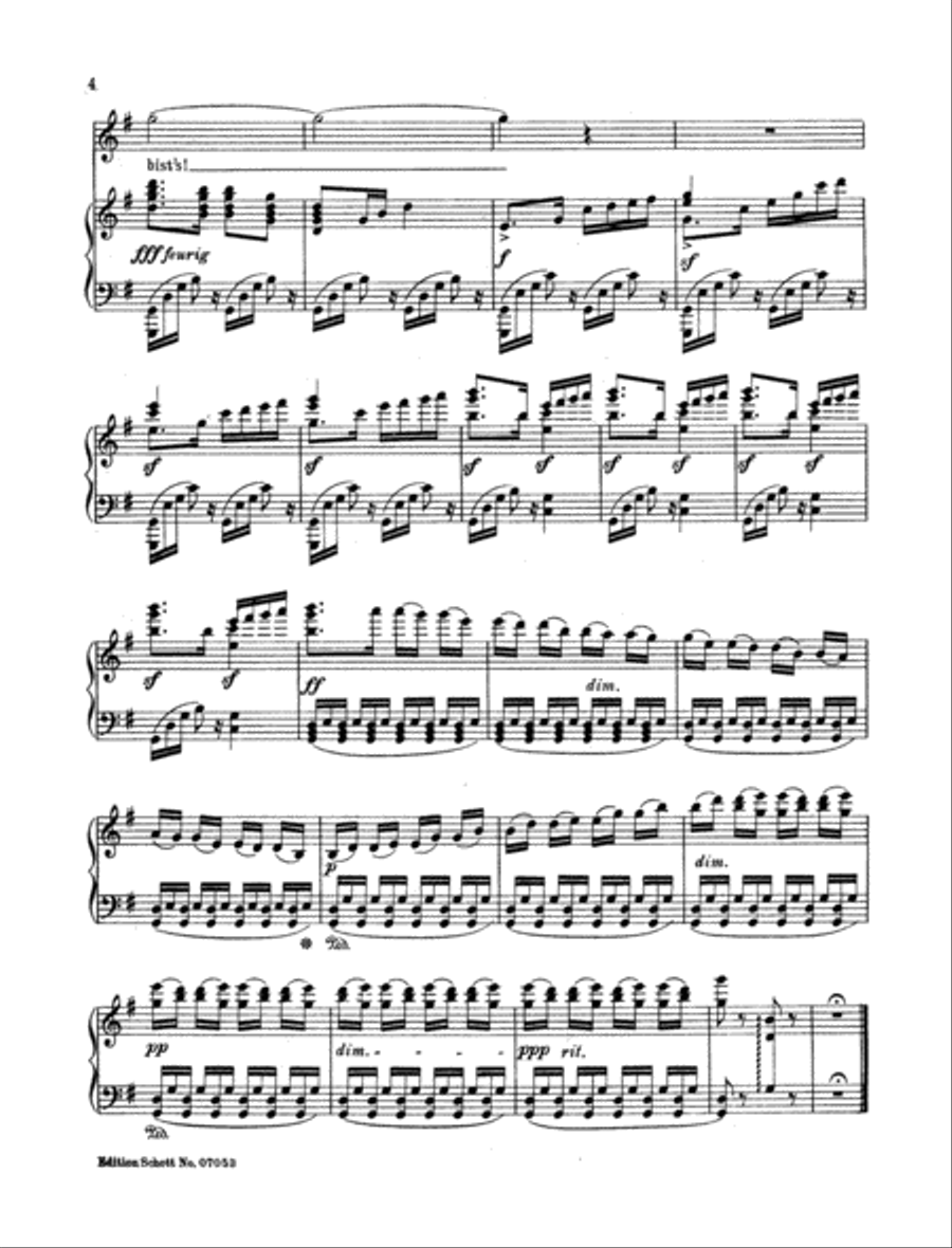 Er ist's / Der Gärtner High Voice scores gallery preview page 3