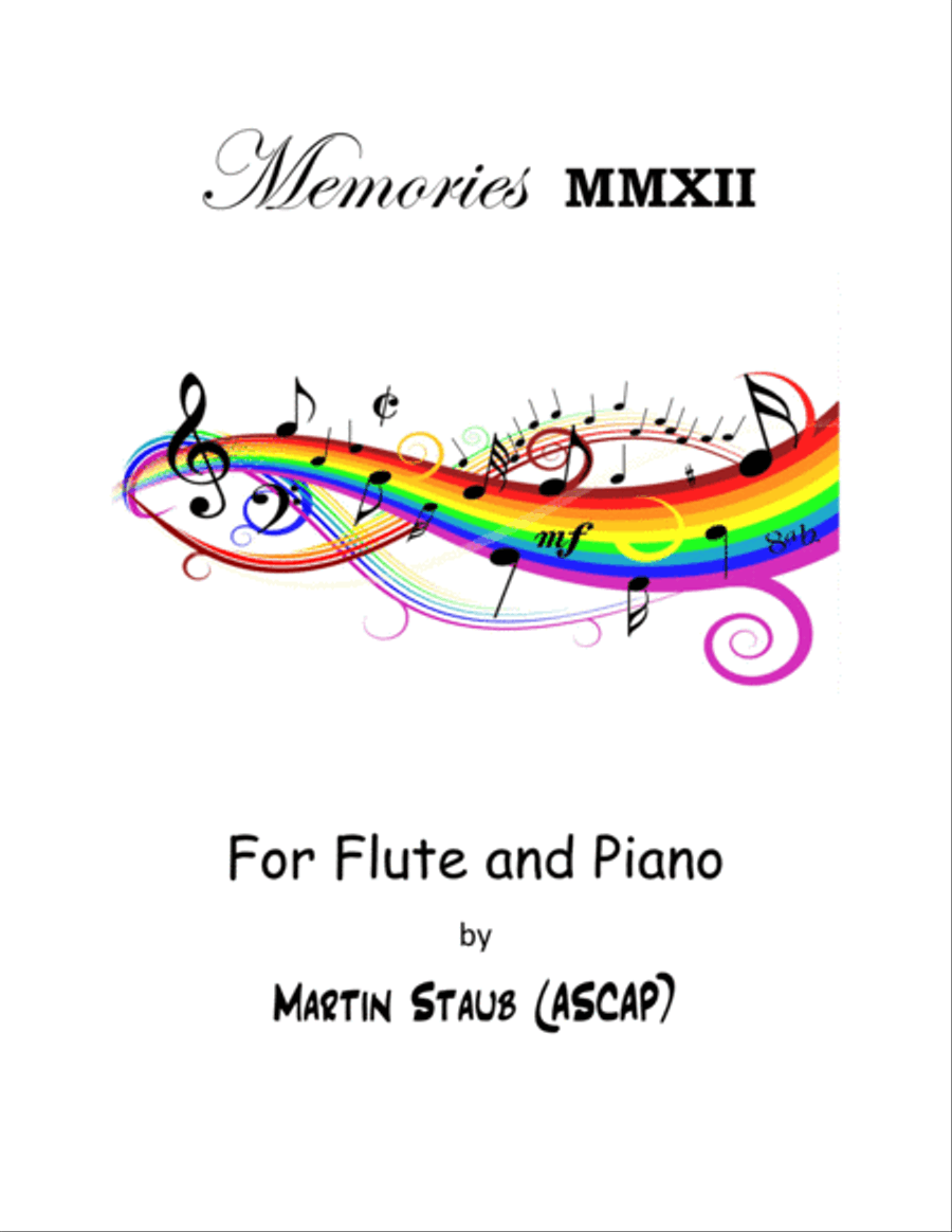 Memories Flute Solo scores gallery preview page 1