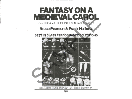 Fantasy on a Medieval Carol image number null