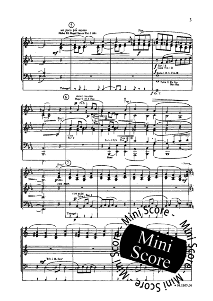 Meditatie Meditatie Concert Band scores gallery preview page 6