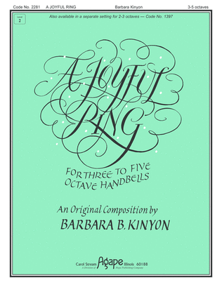 Book cover for A Joyful Ring