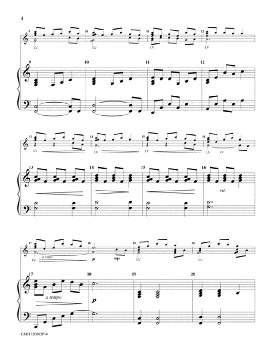Pastorale (piano accompaniment for 12 handbell version)
