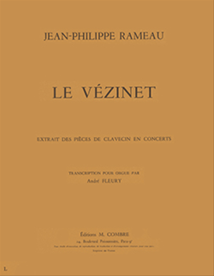 Le Vezinet extrait des Pieces de clavecin