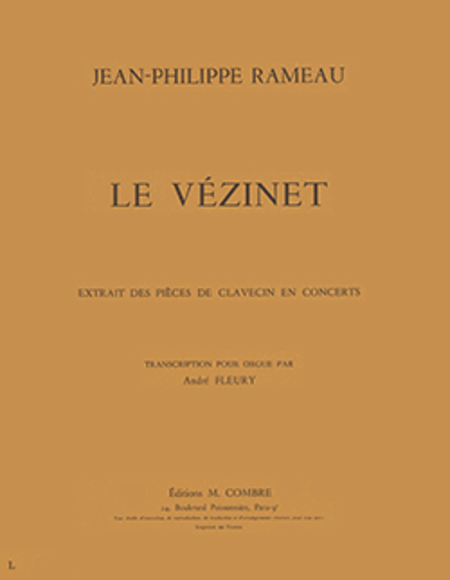 Le Vezinet extrait des Pieces de clavecin