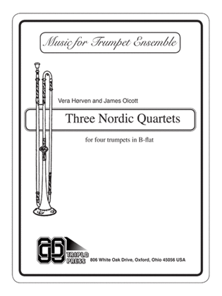 Book cover for Three Nordic Quartets