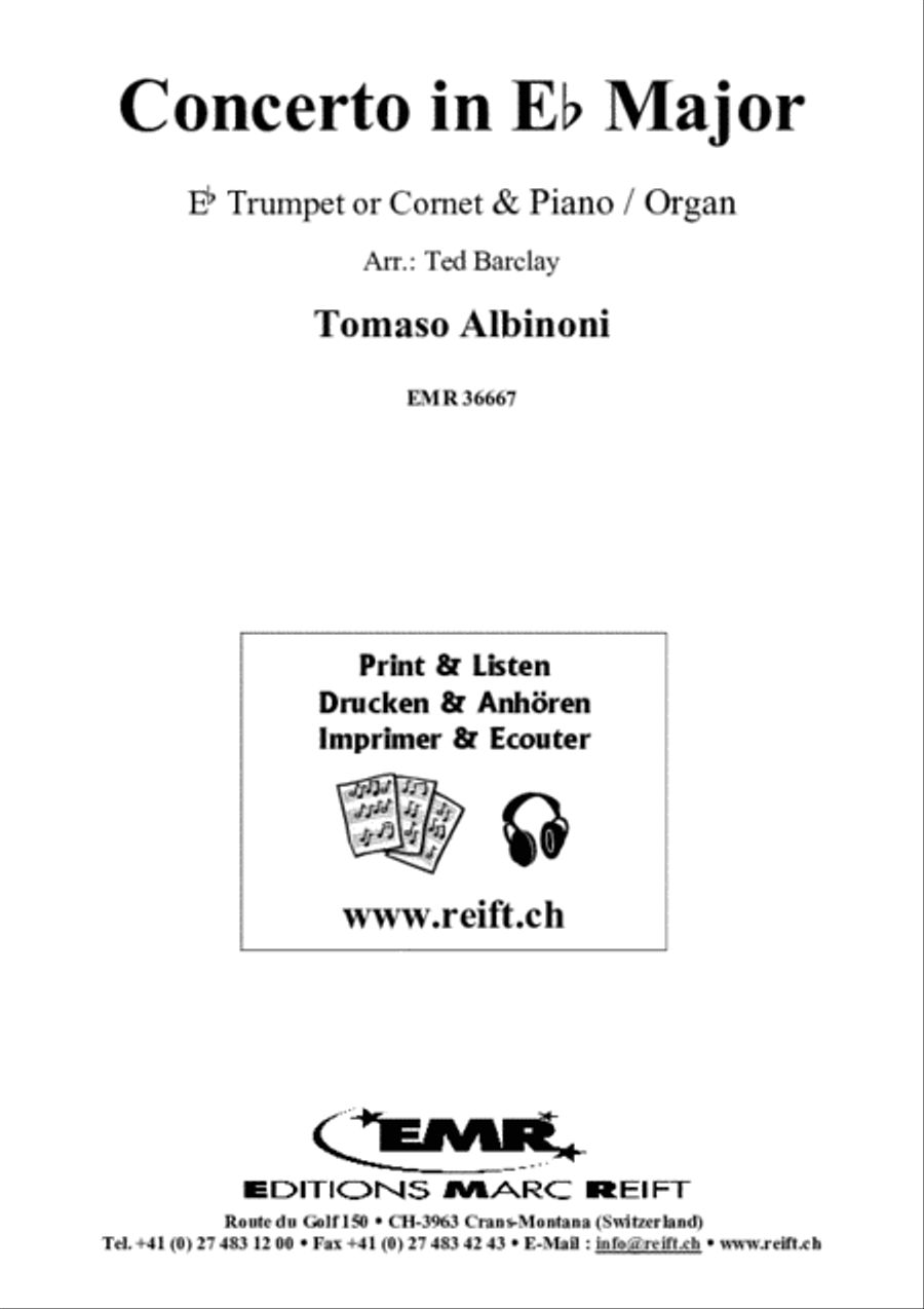 Concerto in Eb Major Concerto in Eb Major Cornet scores gallery preview page 2