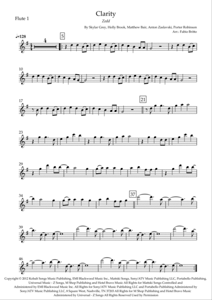 Clarity Woodwind Trio scores gallery preview page 4