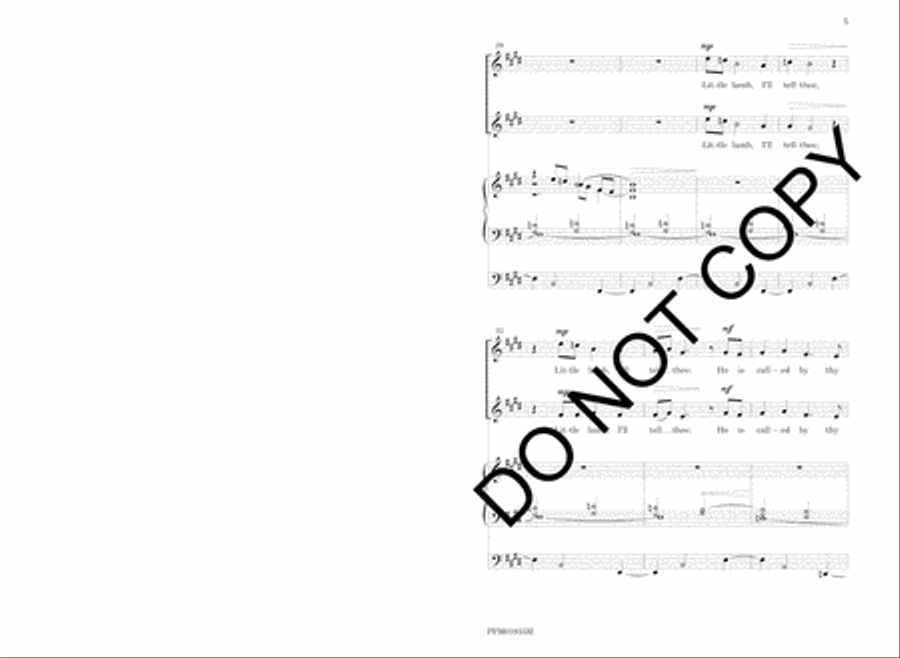 The Lamb 2-Part scores gallery preview page 8