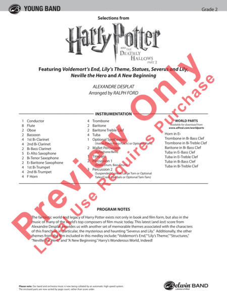 Harry Potter and the Deathly Hallows, Part 2, Selections from image number null