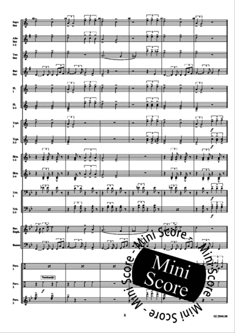 Stevie Wonder Medley Big Band scores gallery preview page 12