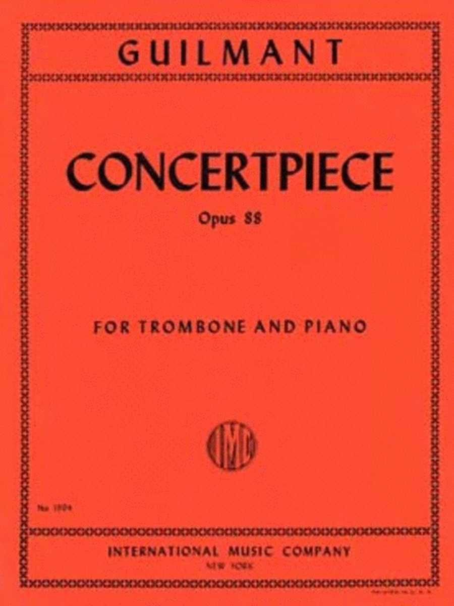 Guilmant - Concertpiece Op 88 Trombone/Piano