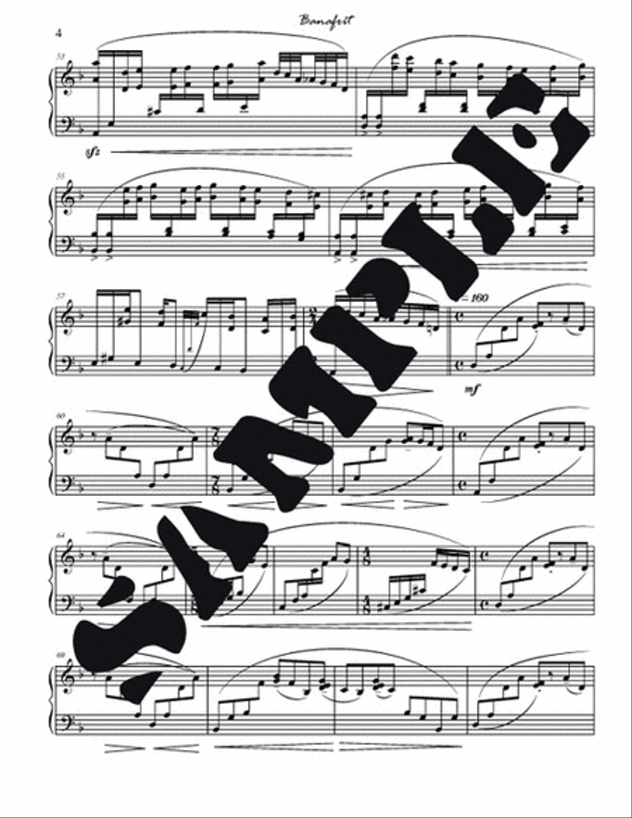 Banafrit Banafrit A Cappella scores gallery preview page 2