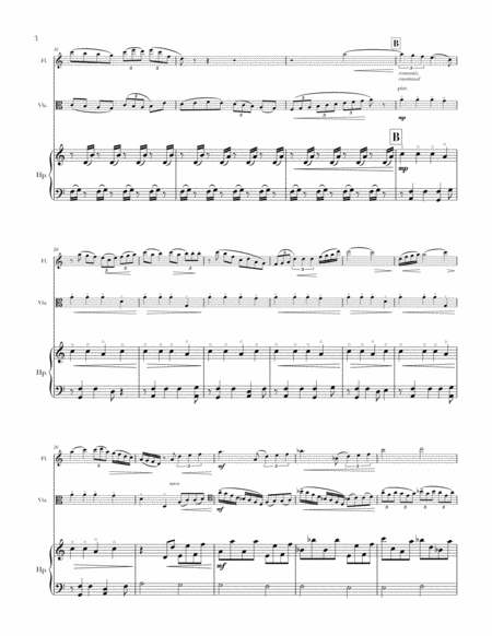 Second to None (score) for flute, viola, and cello image number null