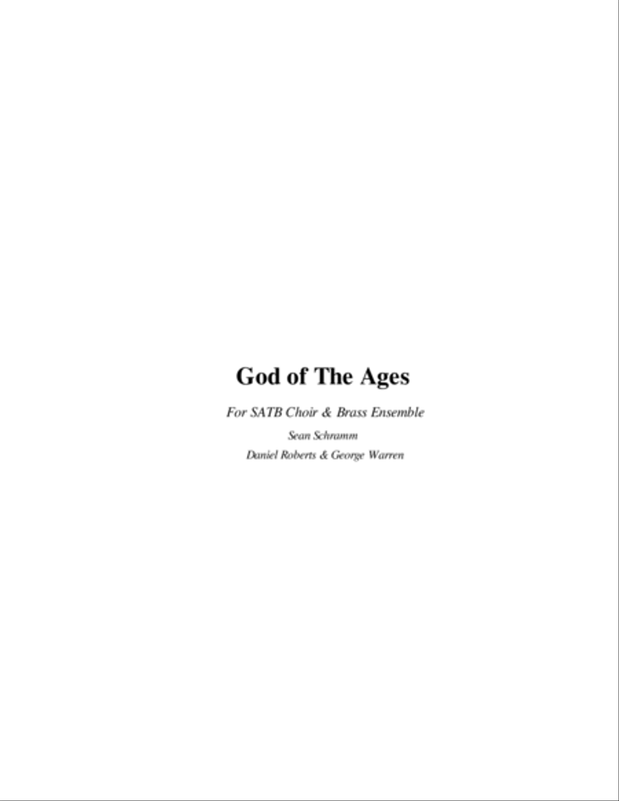 God of The Ages 4-Part scores gallery preview page 1