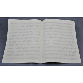 Music manuscript paper 12 staves