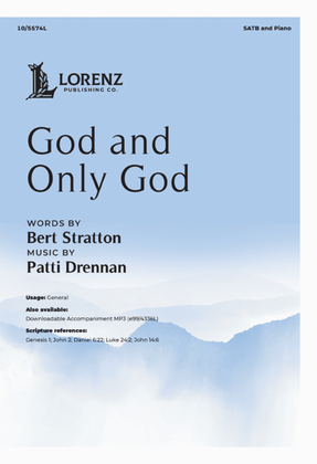 Book cover for God and Only God