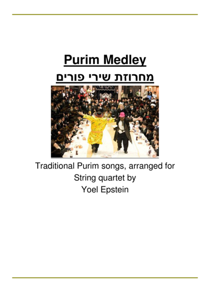 Purim Medley for string quartet image number null