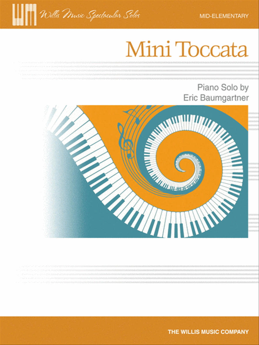 Mini Toccata Easy Piano scores gallery preview page 1