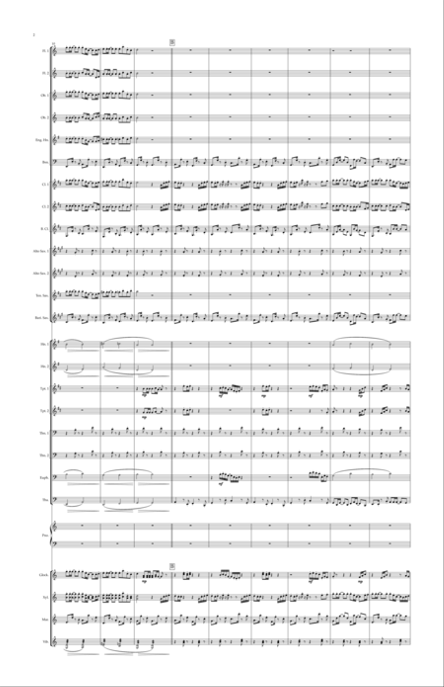 Summer Summer Concert Band scores gallery preview page 2