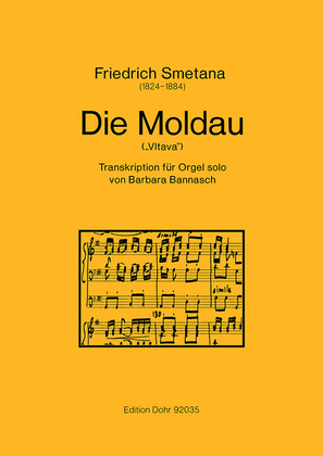 Book cover for Die Moldau -Transkription für Orgel solo (1985)-