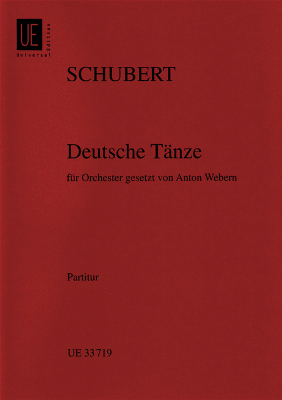 Deutsche Tänze Orchestra scores gallery preview page 1