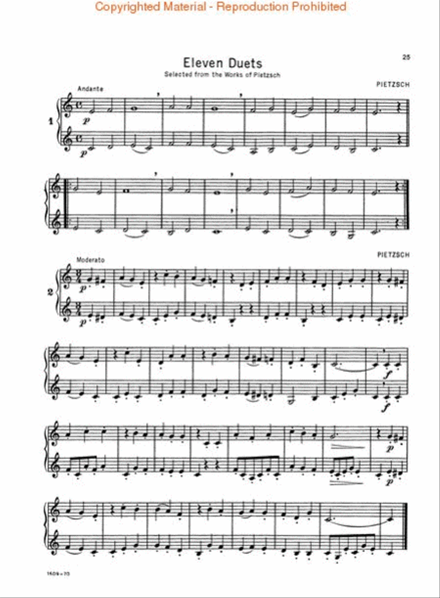 Selected Duets - French Horn (Volume1)