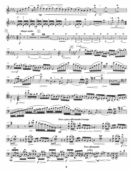 Sibelius - Violin Concerto Op. 47 (Transcribed for Cello)