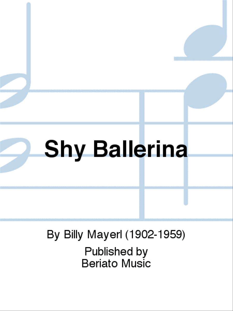 Shy Ballerina Piano Solo scores gallery preview page 1
