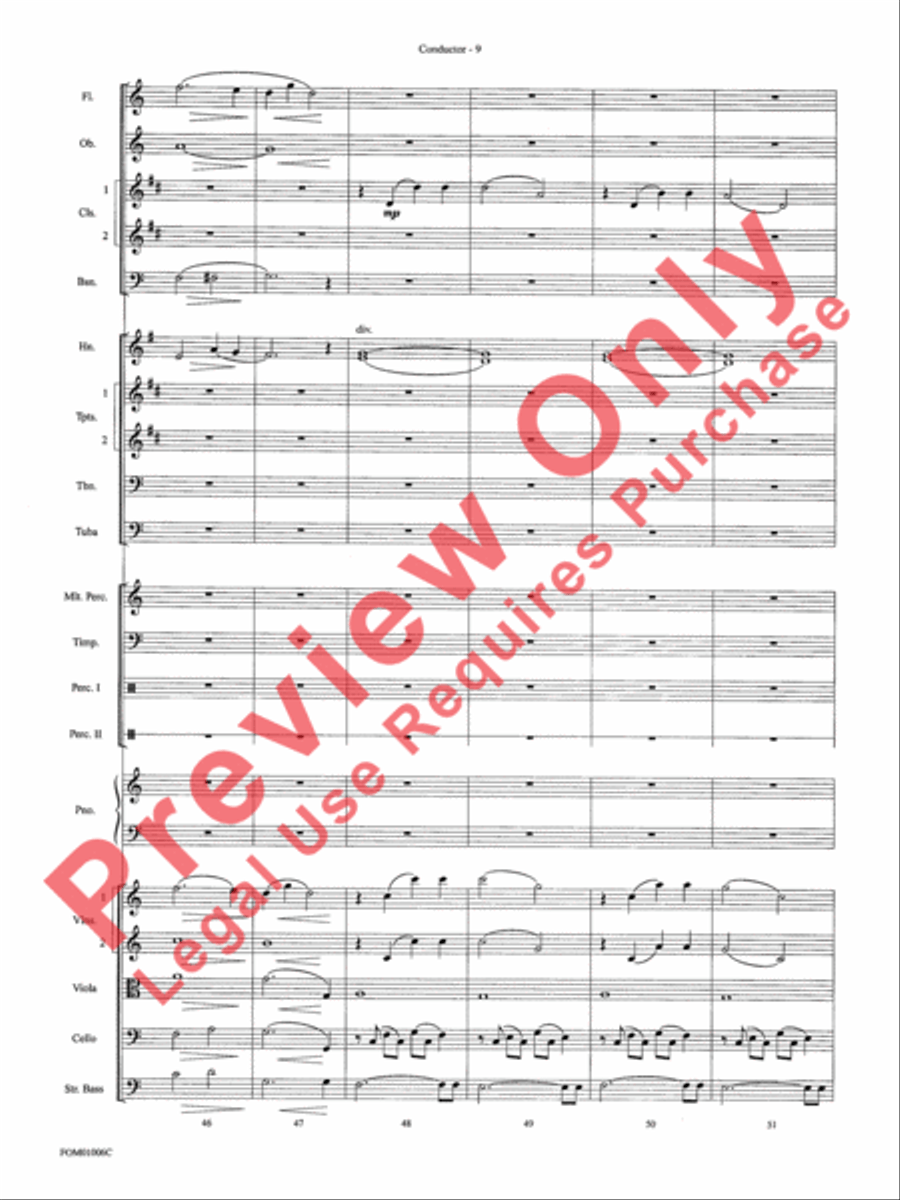 How the Grinch Stole Christmas (Medley) Full Orchestra scores gallery preview page 12