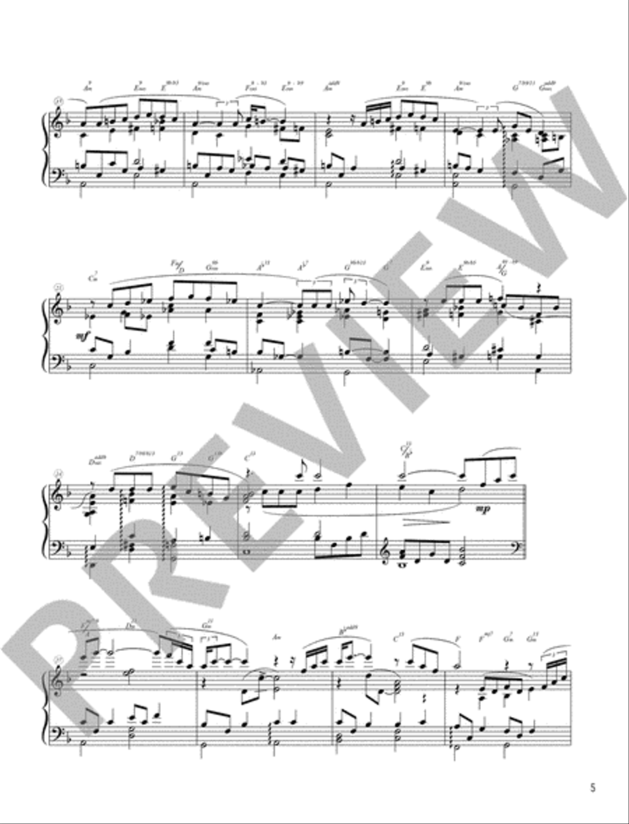 The Melody at Night, with You Piano Solo scores gallery preview page 3