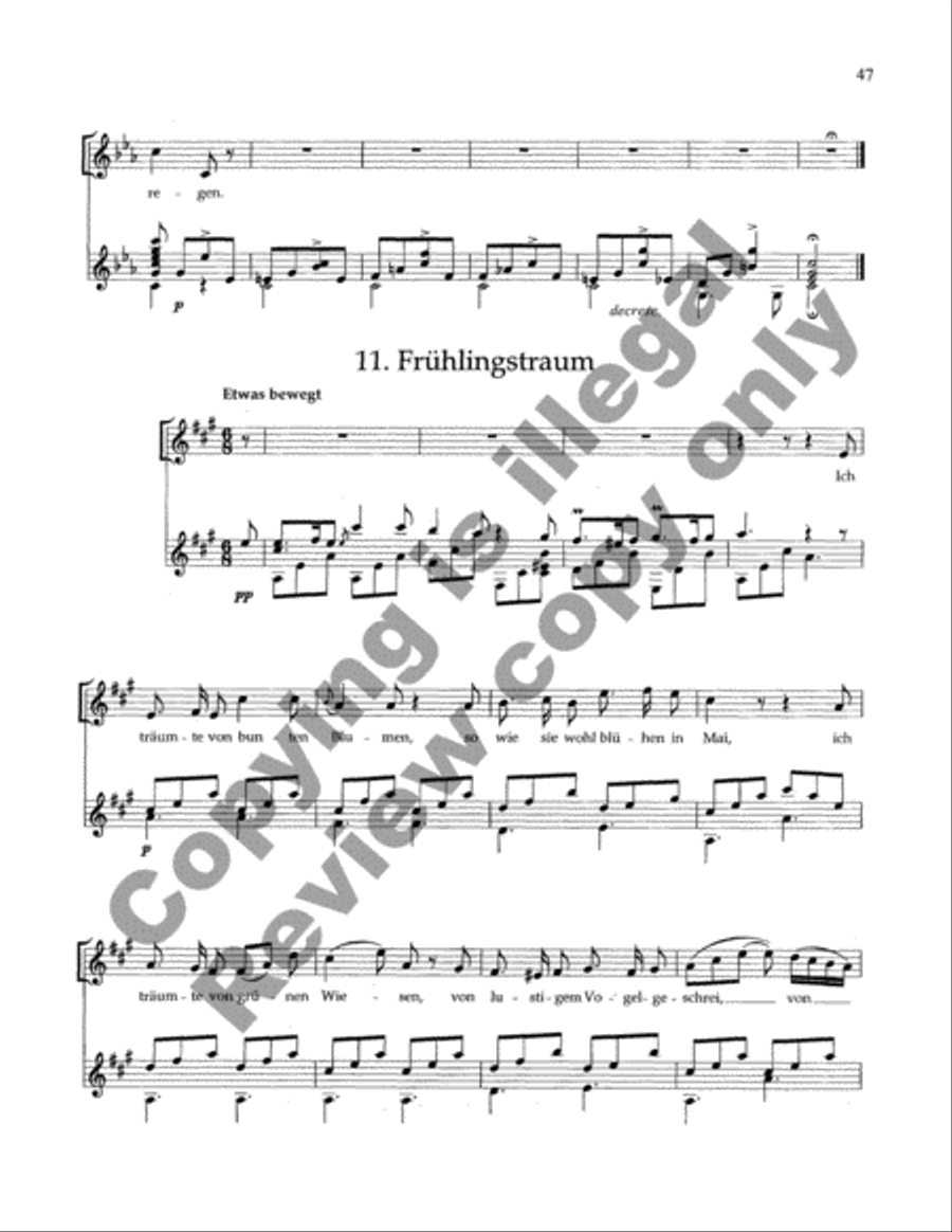 Winterreise Winterreise Medium Voice scores gallery preview page 6
