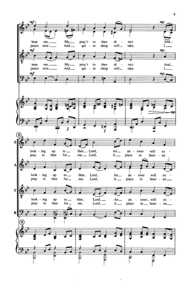 A Place in Heaven (SATB)