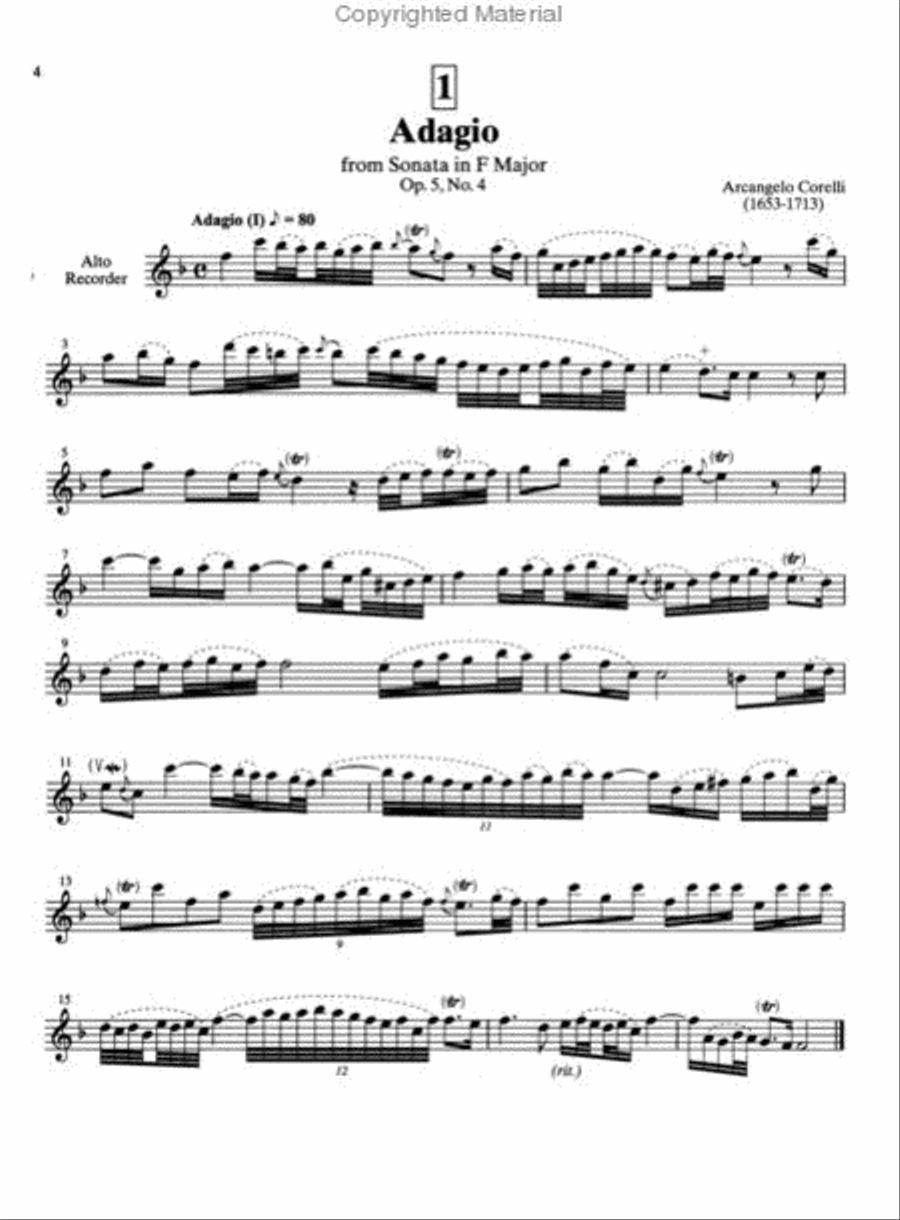 Suzuki Recorder School (Soprano and Alto Recorder), Volume 8 Alto Recorder scores gallery preview page 2