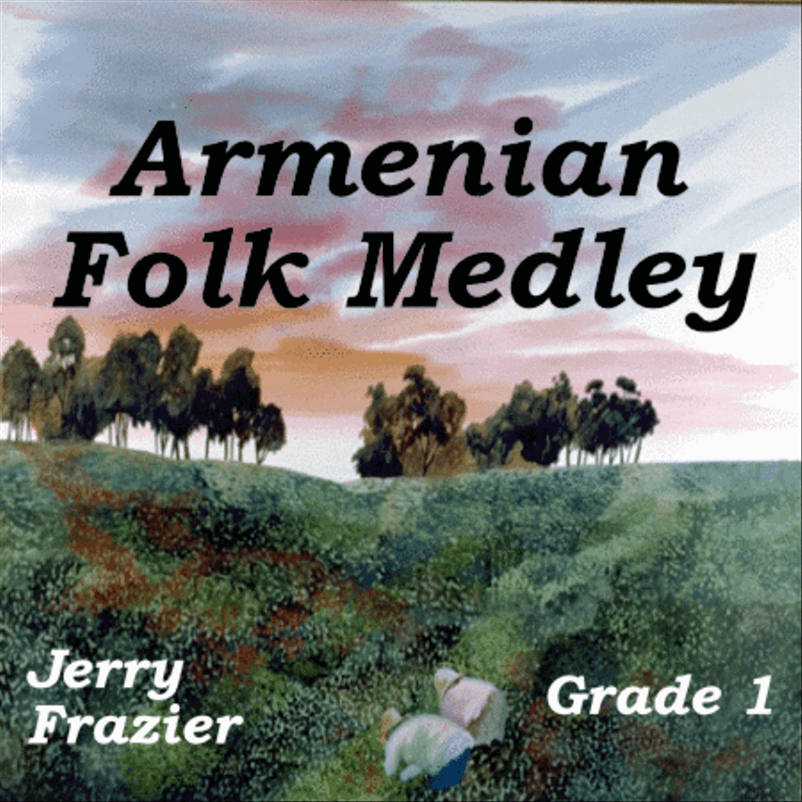 Armenian Folk Medley Concert Band scores gallery preview page 1