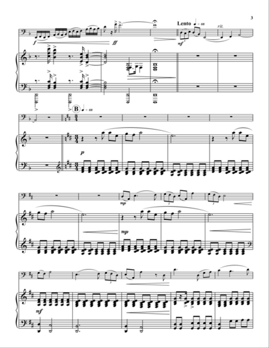 Sonata No. 2 Sonata No. 2 Euphonium scores gallery preview page 5