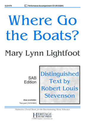 Book cover for Where Go the Boats?